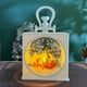 thumbnail image 1 of Puntoco Adornos Navideños Estilo Retro Luz Nocturna Blanco-Alce,Decoración Hogareña, 1 of 2