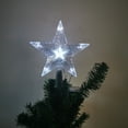 thumbnail image 1 of Christmas Tree Star with 10 LED Lights, Christmas Tree Topper, Light Up Christmas Tree Star, Christmas Tree Star, Christmas Tree Topper, for Christmas Tree Decoration (White), 1 of 7