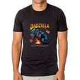 thumbnail image 2 of Men's Dadzilla Born To BBQ Patriotic Funny T-Shirt For Adults, 2 of 5