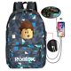 thumbnail image 1 of Mochila antirrobo con USB para mujer, morral escolar de lona para estudiante, niño, niña y niño, Adolescentes, 1 of 4