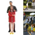 thumbnail image 1 of Modelo 1:64 Mini Baoblaze de pareja de personas para decoración de juguetes de caja de cerillas Rojo A, 1 of 8