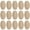 Beige, variant on EeaseCA 30Pcs Oval Wooden Beads Wooden Loose Beads Wooden Beads Garland DIY Beads DIY Supply