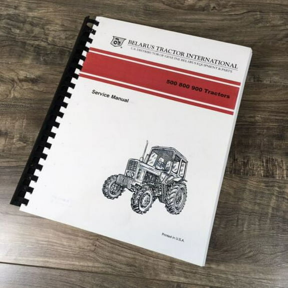 BELARUS 825 925 TRACTOR SERVICE MANUAL REPAIR SHOP TECHNICAL BOOK OVERHAUL