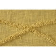 thumbnail image 2 of Laddha Home Designs Solid Yellow Diamond Tufted Throw Blanket with Fringes 50" x 60", 2 of 7