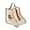 White-Short style, variant on Portable Boot Storage Bag with Handle - Breathable Dustproof Shoe Protector Bag with Clear Window for Tall and Short Boots, Water-Resistant Travel Shoe Organizer for Closet and Suitcase, 1 piece