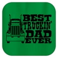 thumbnail image 2 of Dad Shirt For Men Best Truckin' Dad Ever Plus Size Hoodie Sweatshirt 3X-Large Green, 2 of 3