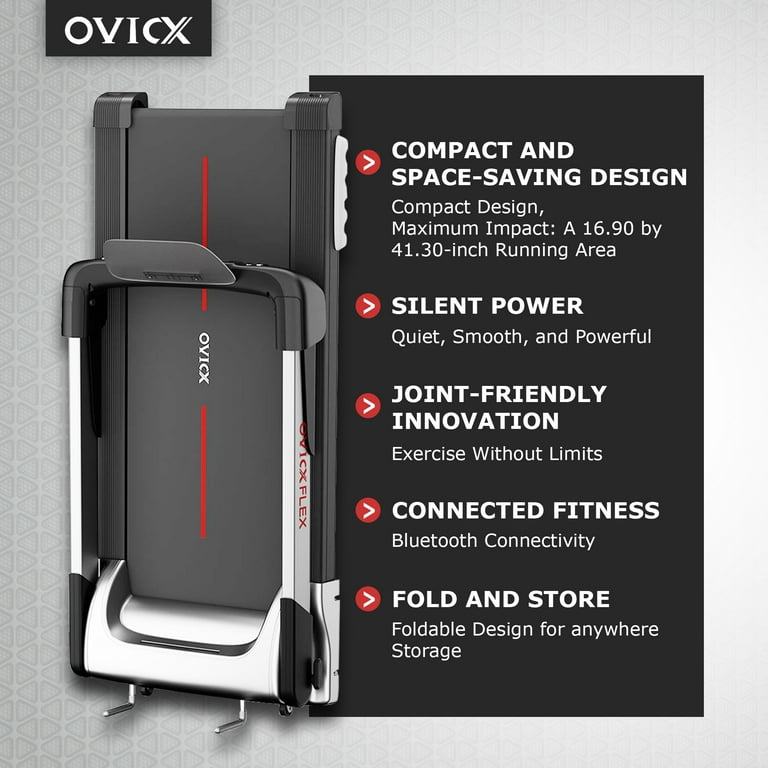 OVICX Silent Walking & Running Compact Portable Folding Flex