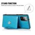 thumbnail image 3 of Dteck Case for Samsung Galaxy S20 FE 6.5-inch,Luxury Leather Wallet Case Magnetic Flip Card Holder Slots Back Protective Kickstand S20 FE 5G Phone Cover with Shoulder Strap (about 1.4m),Blue, 3 of 5