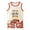 D-Red, variant on Xudanell Boys Summer Outfits Cotton Cartoon Baseball Shirt and Short Set for Boys Kids Hawaiian Outfit