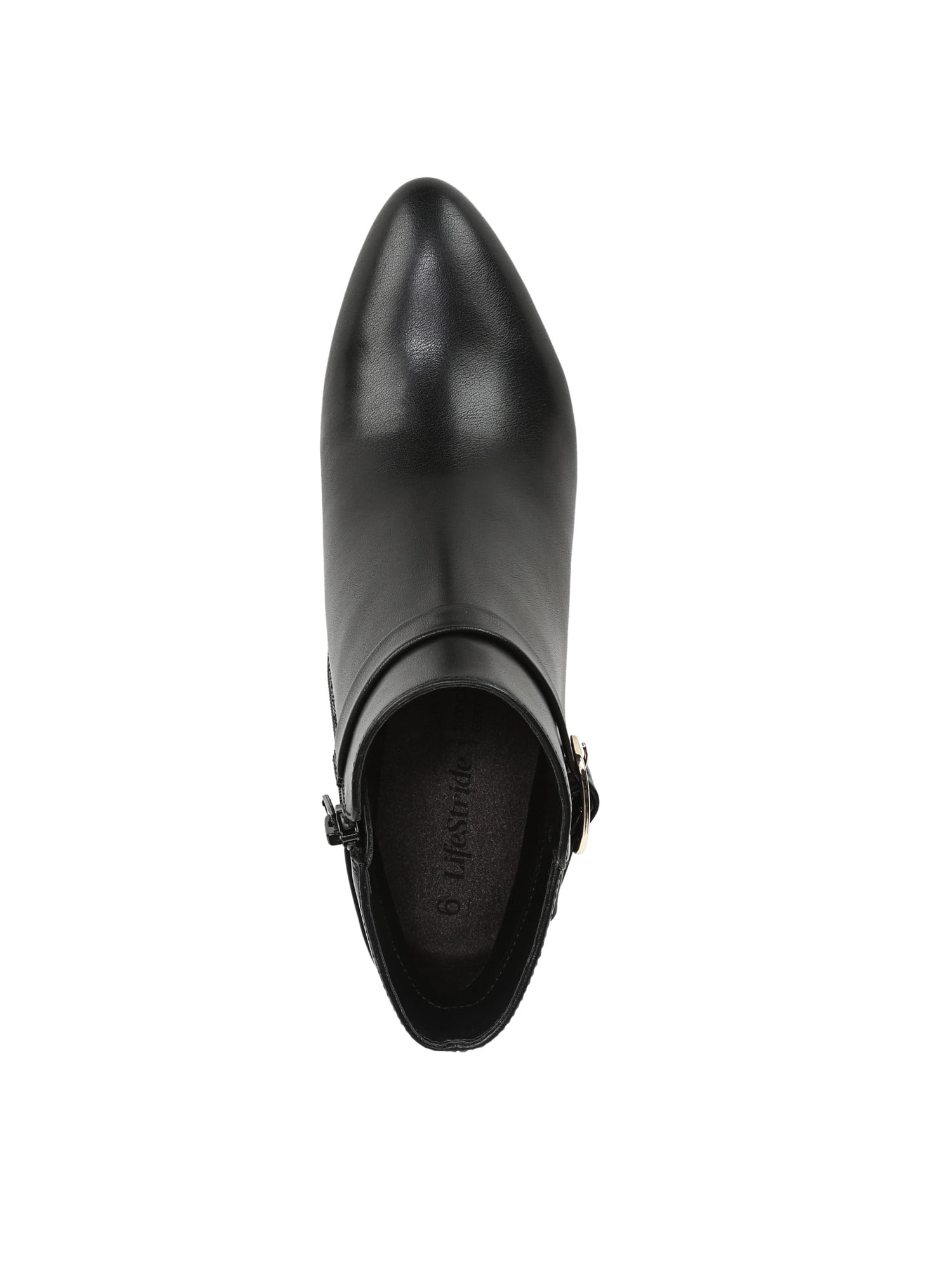 Lifestride Womens Gravitate Ankle Heeled Boots, (Wide Width Available)