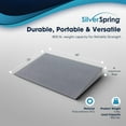 thumbnail image 3 of VersaRamp Lightweight Foam Threshold Ramp for Wheelchairs, 4 Inch Rise, Gray, 3 of 9