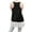 Black, variant on Women's Lace Trimmed Tank Tops Casual Loose Fit Sleeveless Camisoles Dress Blouse Shirt