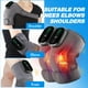 thumbnail image 4 of Masajeador de rodilla con calefacción eléctrica, equipo de fisioterapia para articulaciones, almohadilla de hombro, masaje de vibración, alivio del dolor, 4 of 4