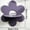 Purple, variant on Flower Shape Wall Deor Floating Shelf, Cute Wall Display Rack, Small Decorative Shelf Wall Mounted,Hanging Wall Shelf for Toys, Plants and Decorations Storage, Purple