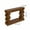 Brown, variant on Wooden Coffee Tables, Geometric Block Stacked Wood Console Table with Warm Natural Finish, Brown Coffee Tables,Mdf Round Coffee Tables, Furniture Primary Living Space Tables