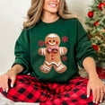 thumbnail image 5 of Gingerbread Patchwork Print -  Women's Sweatshirt, 5 of 12