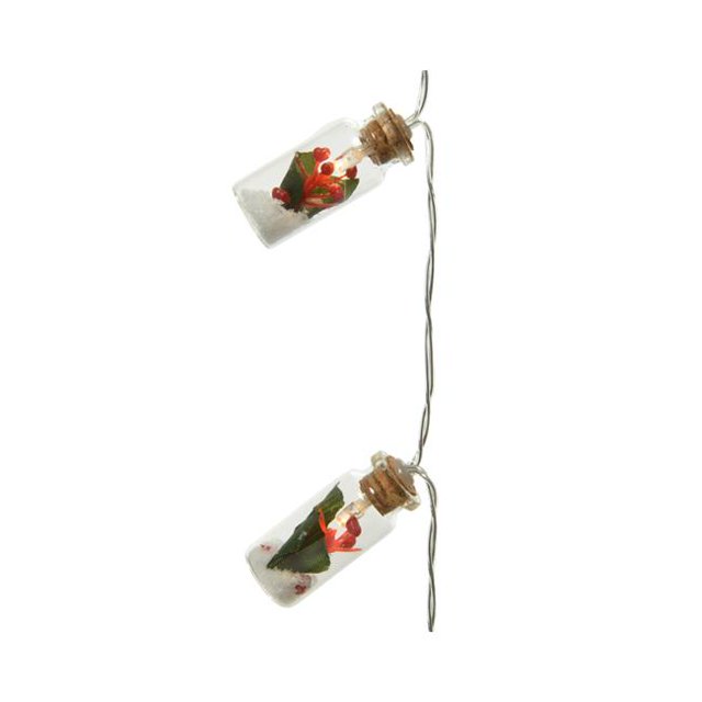 Lumineo 9070951 35 in. LED Micro String Lights, Clear & Warm White - 10 Count