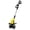 Yellow, variant on TCISA 20V Cordless Electric Tiller, 9-Inch Width, 300 RPM Battery Powered Garden Cultivator for Soil Tilling and Weeding