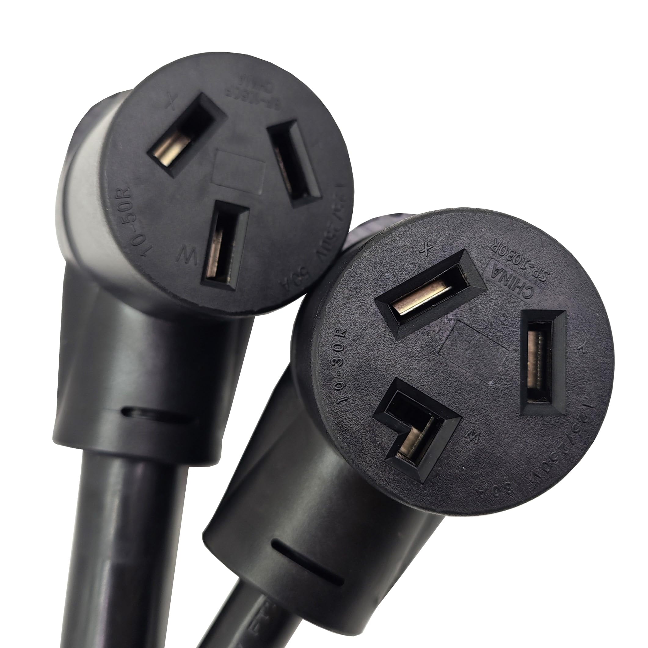 Parkworld 68000A NEMA 10-50P to 10-30R and 10-50R Spliiter Adapter Cord. Oven or Stove Plug split to Dryer 10-30 Outlet