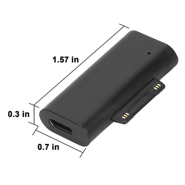 USB Type C PD Charging Cable Adapter Converter for Surface Pro 3 4 5 6 7 Sywqhk Para estrenar