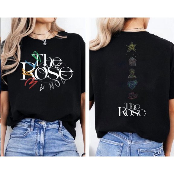 Unisex The Rose WRLD Tour 2025 Graphic T-Shirt, Sizes S-5XL, Tbun