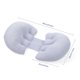 thumbnail image 4 of Almohadas para el cuerpo Color sólido Embarazo Durmientes de lado Embarazo desmontable Imprescindibles, 4 of 4