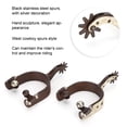 thumbnail image 4 of Espuelas de decoración para botas espuelas de caballo para botas de vaquero escultura de mano para entrenamiento de caballos Eques ANGGREK Otros, 4 of 8