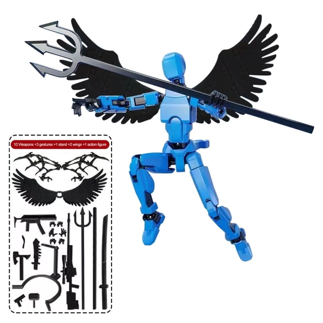 Meitianfacai Super Movable Doll Building Block Toy For Boys Intelligence Assembly For Children Puzzle For Adults Popular For Boys And Girls