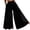 Black #15, variant on KDDYLITQ Flowy Pants for Women Petite Palazzo Floral Printed Loose Fit Trousers Summer Beach Wide Leg Elastic High Waisted Pants with Pockets Saffron M