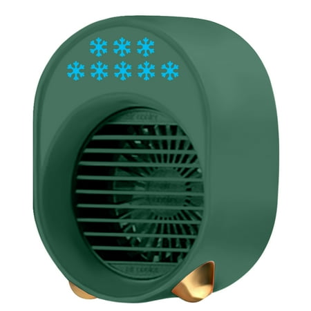 

Portable Air Conditioner Rechargeable Air Cooler Fan 3600mah Battery Operated with Function Cooling Humidifier Filtration 3 Speeds Colorful Night