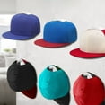 thumbnail image 5 of Ganchos adhesivos para colgar en la pared para gorras de béisbol, soporte fuerte para gorras de béisbol, percha de pared para gorras, estante de exhibición para gorras, 5 of 5
