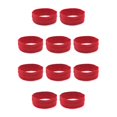 thumbnail image 1 of Qarigey Moda Yoga Deportes Diadema Estilo simple Algodón Atlético Lazos para el cabello Niñas Accesorios para el cabello para tenis 10piezas Rojo, 1 of 6