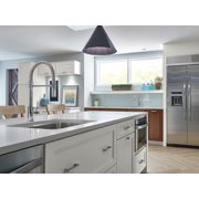 Delta Trinsic Single Handle Pull-Down Bar / Prep Faucet in Chrome 9959-DST