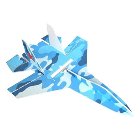 QccHieUs 4CH Fixed Wing Airplane Anti Collision Unassembled Kit Remote Control Plane Easy