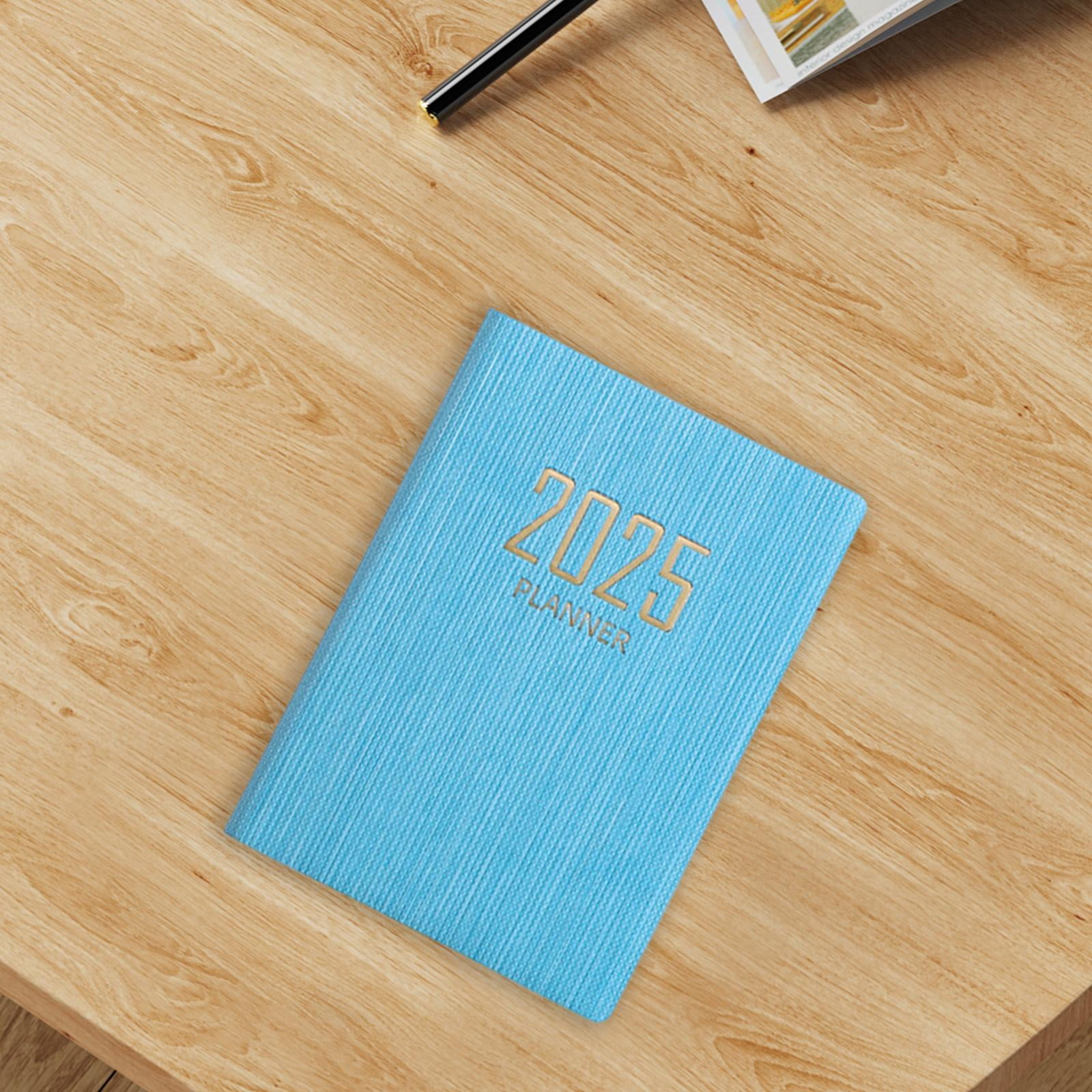 MAGIDEAL 6x2025 Portable Home Office Weekly and Monthly Planner Blue