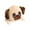 H, variant on Interactive Plush Monkey for Dogs, Durable Soft Chew with Squeaker for Small to Medium Breeds