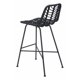 thumbnail image 5 of Banco de Bar Kessa Muebles Malaga Negro, 5 of 5