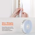 thumbnail image 4 of Silicone Door Weather Stripping - Window Seal Strip for Door Draft Stopper, 4 of 5