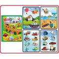 thumbnail image 1 of Libro mágico con dibujo al agua, juguetes Montessori, libro para colorear reutilizable, libro mágico de dibujo al agua, educación temprana sensorial para niños, 1 of 5