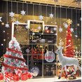 thumbnail image 4 of Coofit Christmas Window Stickers Removable 2 Sheets Reindeer Wall Decals Xmas Stickers, 4 of 10