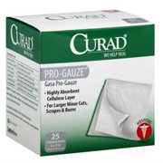 Curad Sterile Pro-Gauze Pads 3" x 3", 25 ea (Pack of 2)