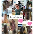 thumbnail image 2 of XIANXIAN 6PC Hair Accessories Girls Set Colorful torsion Hair, Hair Accessories with Rhinestones DIY Hair Styling Accessories, 2 of 9