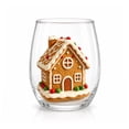 thumbnail image 3 of Cute Christmas Collection Commemorative Glass Cup Large Capacity 2D Printed Glass For Daily Drink Holiday Table Decor Gift, 3 of 8