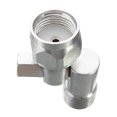 thumbnail image 4 of 2x Adaptador de Herramienta de Articulación Giratoria de Aleación de Aluminio Plateado Apto para Pulverizadora Sin Aire Zulema Junta giratoria de pulverizador, 4 of 8