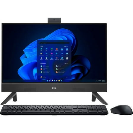 Dell - Inspiron 24" Touch screen All-In-One - AMD Ryzen 5 7530U - 8GB Memory - 512GB SSD - Black PC Computer