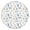 Princess Pattern, variant on Princess Pattern Round Fitted Tablecloth with Elastic Edge,Dining Table Cover Waterproof,Outdoor Round Tablecloth for Camping,Dining,Indoor and Outdoor
