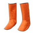 thumbnail image 3 of Polainas para soldar, cubrezapatos para soldar, protectores, polainas ligeras ignífugas para piernas Naranja, 3 of 9