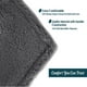 thumbnail image 3 of Manta de sherpa de piel sintética suave y esponjosa: cálida, gruesa, esponjosa, acogedora y reversible, ideal para sofá y cama. Cómoda manta peluda., 3 of 4