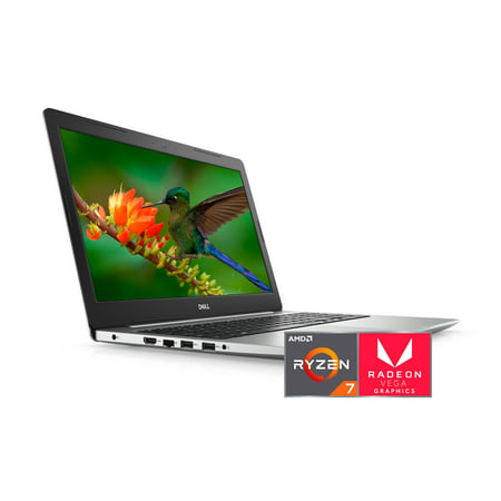 Dell Inspiron 15 5000 (5575) Laptop, 15.6”, AMD Ryzen 7 2700U, 8GB RAM, 1TB HDD, Integrated Graphics, Windows 10 Home, (Best 15 Inch Business Laptop 2019)