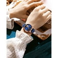 thumbnail image 4 of EXPLOJOY Women's Fashion Quartz Watch – Waterproof Leather Strap with Elegant Styling, 4 of 9